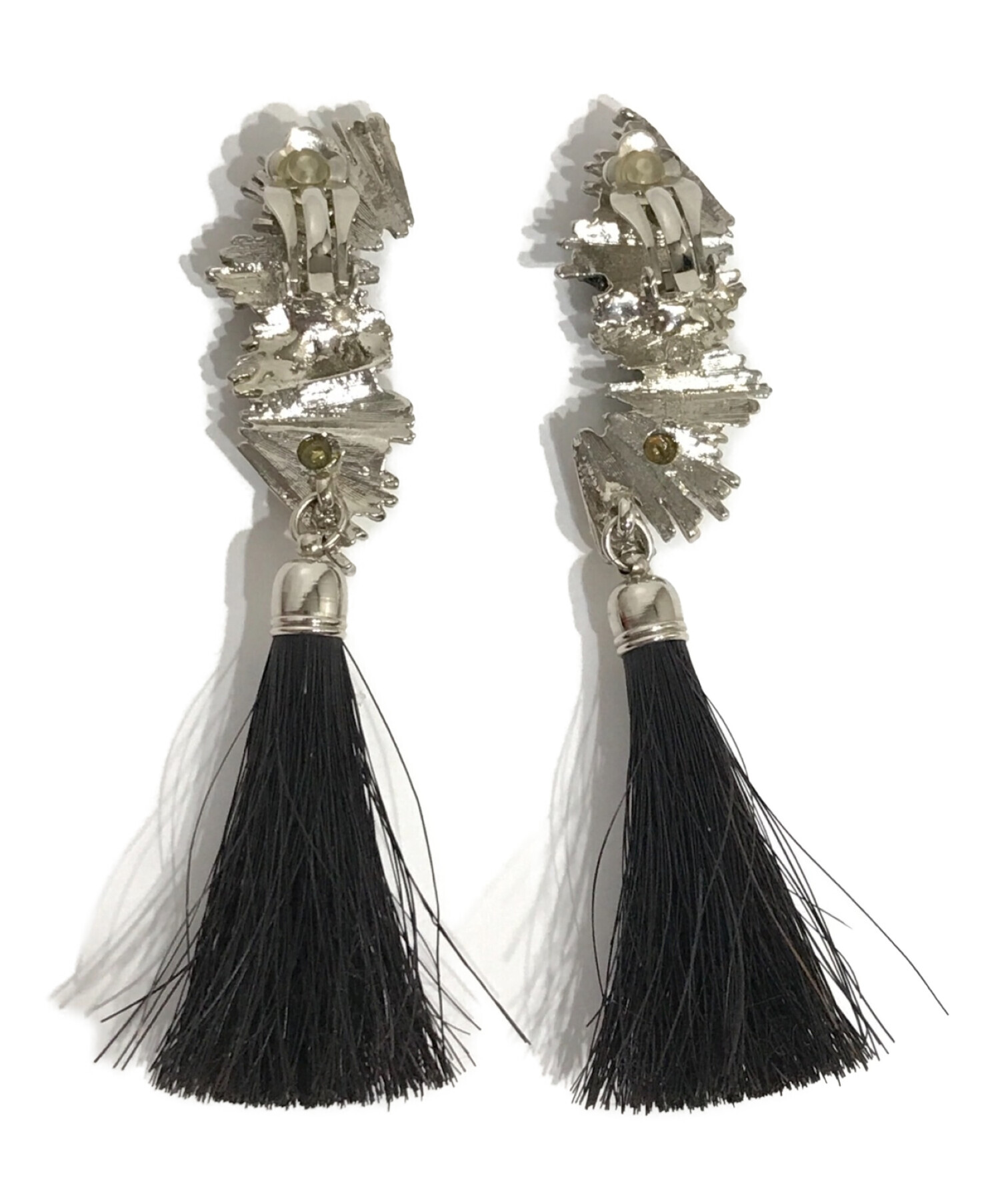 中古・古着通販】TOGA PULLA (トーガ プルラ) Metal fringe earrings