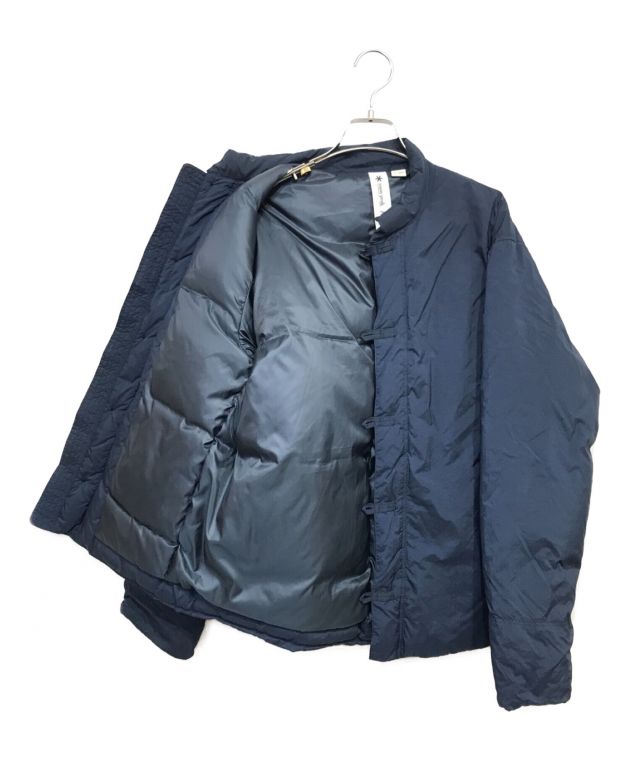 Snow peak×steven Alan (スノーピーク×スティーブンアラン) CHINA DOWN JACKET ネイビー サイズ:M