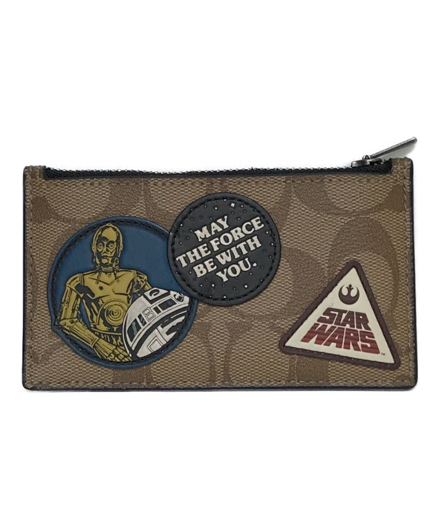 STAR WARS X COACH (スターウォーズ×コーチ) シグネチャー カードポケット付 コインケース