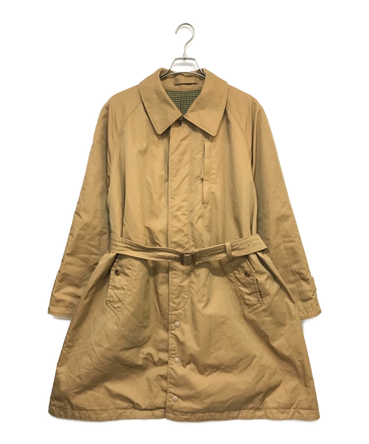 Engineered Garments×BEAMS PLUS (エンジニアードガーメンツ×ビームスプラス) 別注リバーシブルコート ブラウン×グリーン  サイズ:S