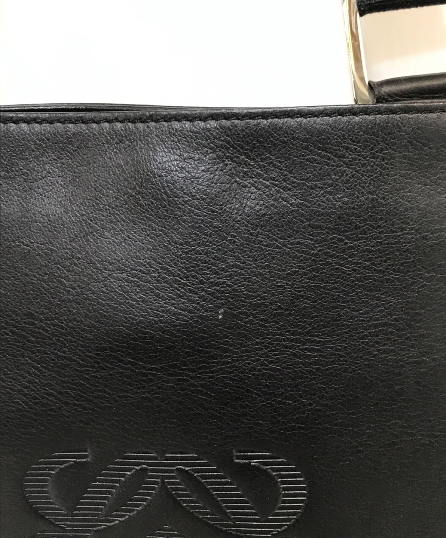 中古・古着通販】LOEWE (ロエベ) アナグラムレザーショルダーバッグ