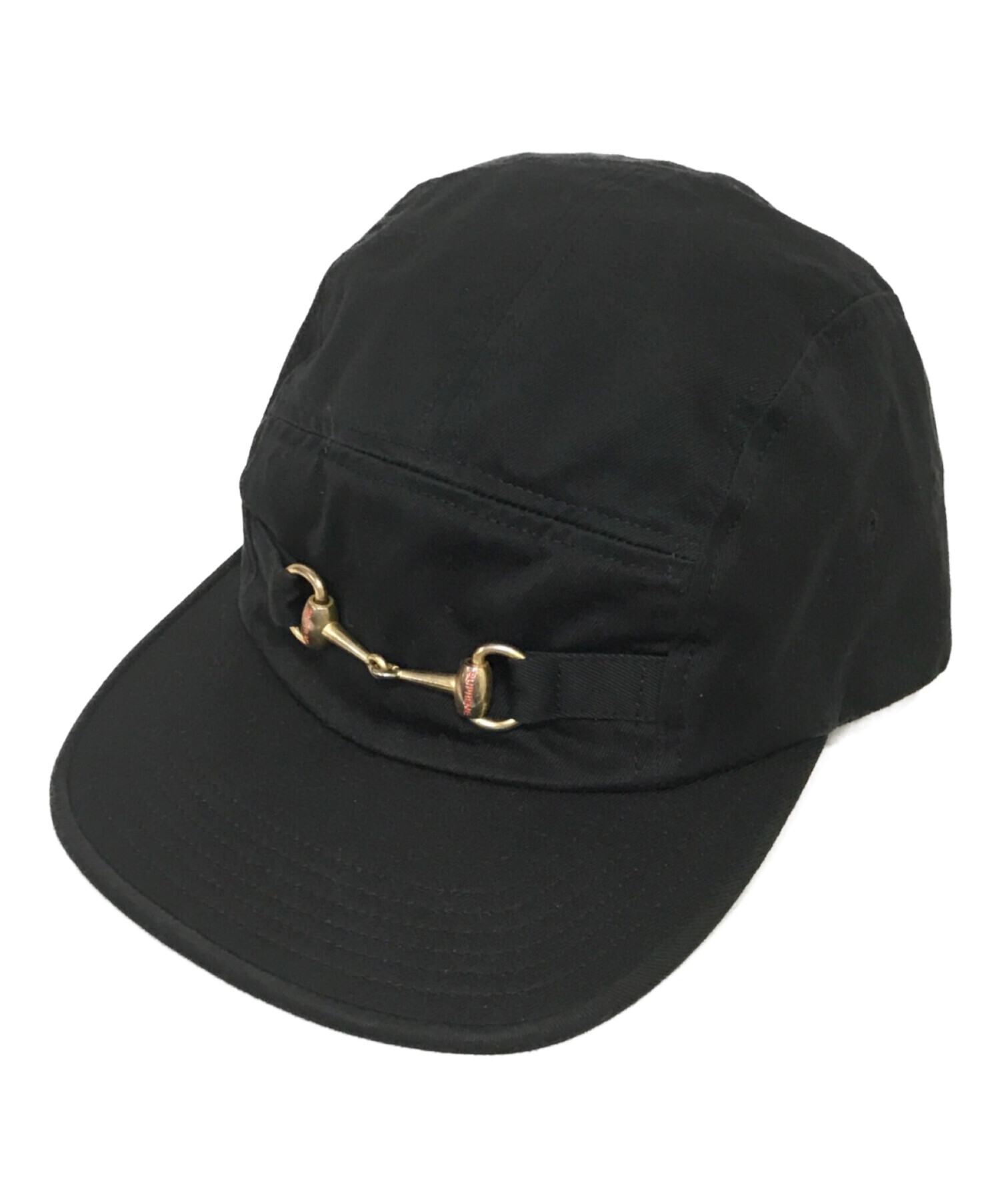 SUPREME (シュプリーム) Horsebit Camp Cap ブラック