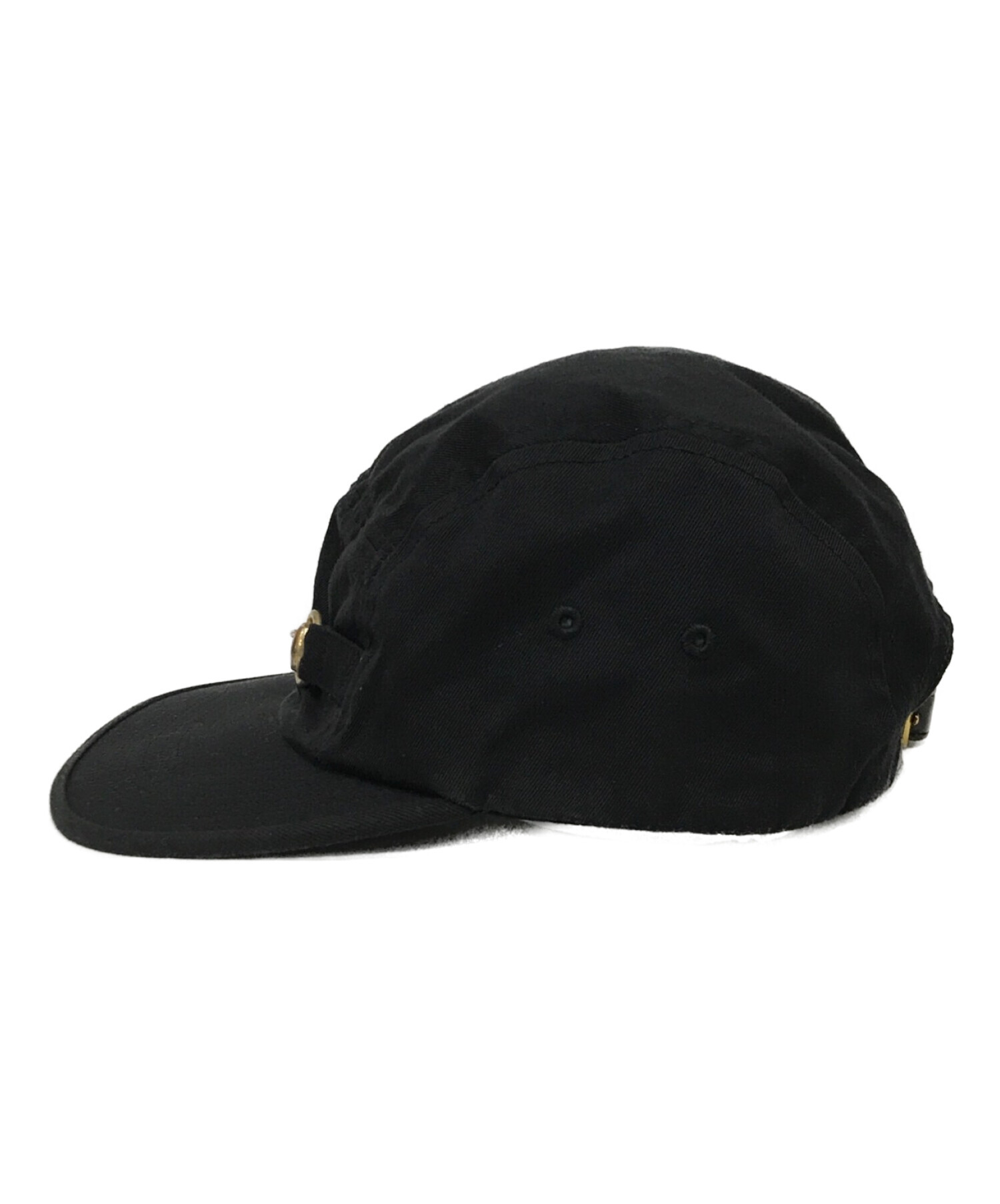 中古・古着通販】SUPREME (シュプリーム) Horsebit Camp Cap ブラック