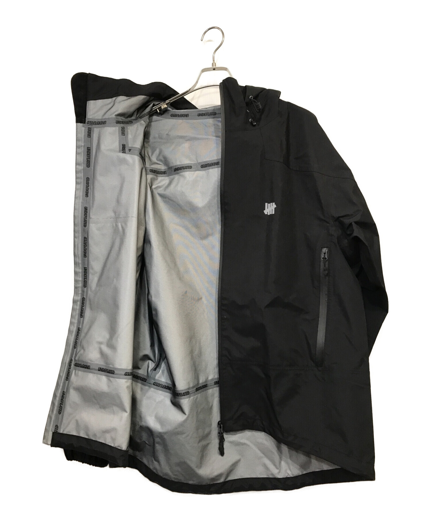 UNDEFEATED (アンディフィーテッド) UNDEFEATED MOUNTAIN PARKA/マウンテンパーカー ブラック サイズ:XL