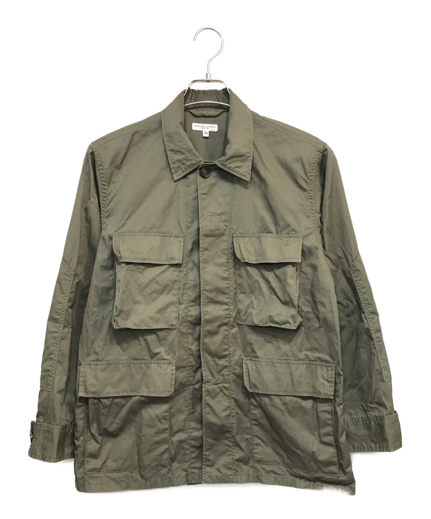 Engineered Garments (エンジニアドガーメンツ) BDUジャケット カーキ サイズ:XS