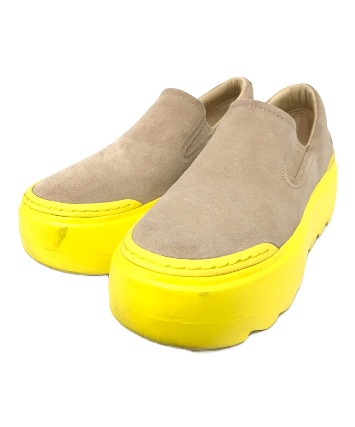 中古・古着通販】UGG (アグ) 厚底 MARIN MEGA SLIP ON ベージュ