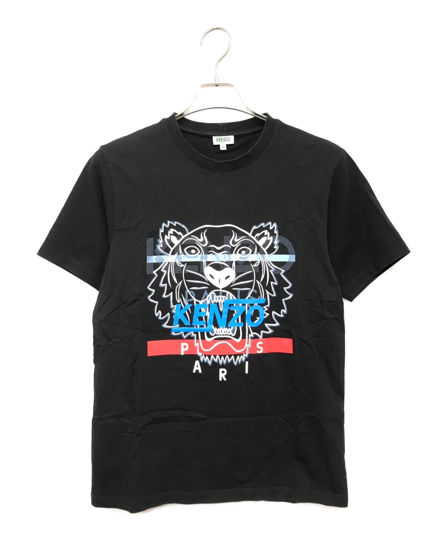 KENZO ケンゾー Tシャツ ブラック タイガー M-