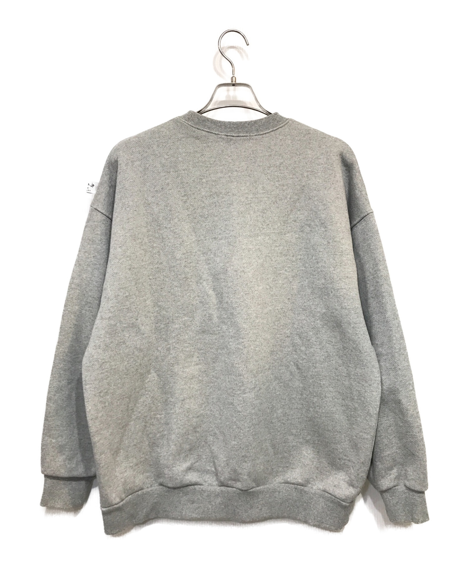 NAUTICA (ノーティカ) Arch Logo Crewneck Sweatshirt グレー サイズ:M