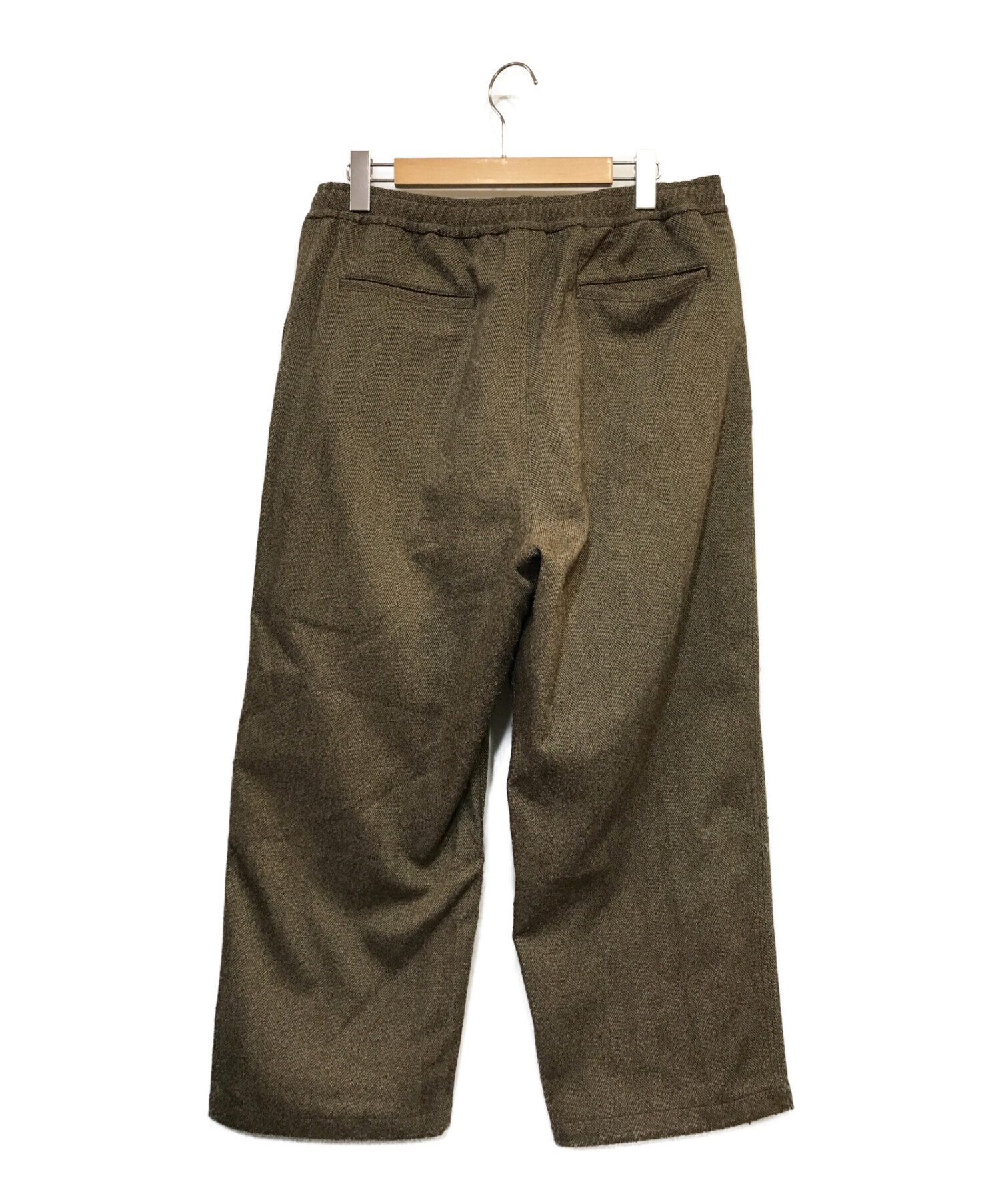 DAIWA PIER39 (ダイワ ピア39) TECH TWEED EASY TROUSERS ブラウン サイズ:XL