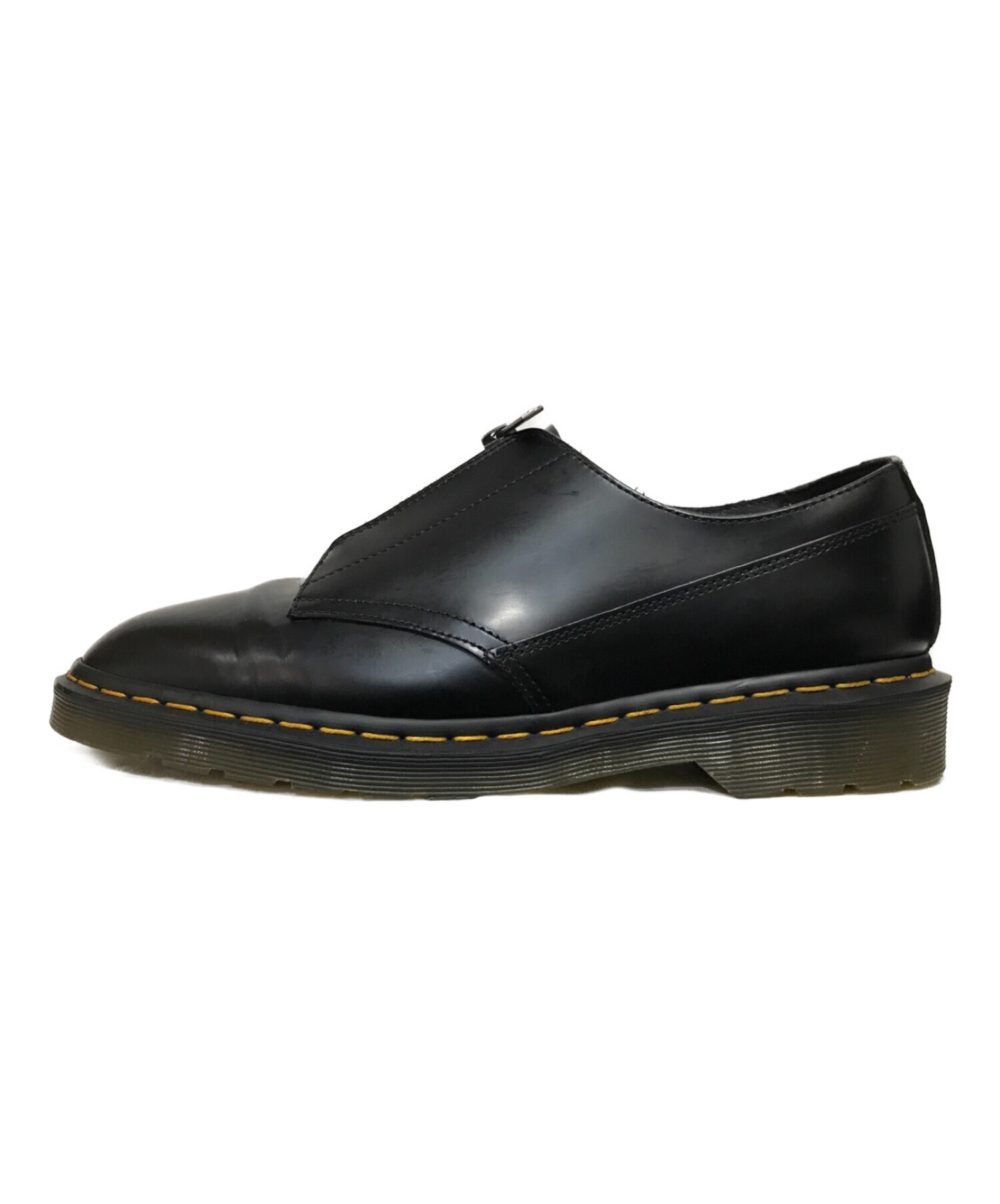 Dr.Martens (ドクターマーチン) ジップ レザーシューズ ブラック サイズ:UK9