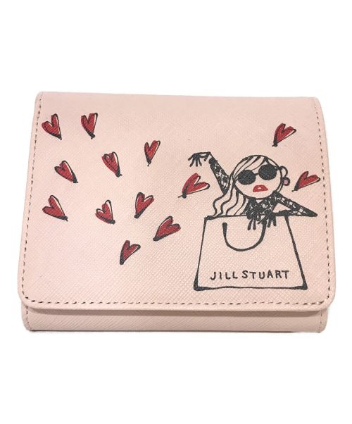 最終お値下げ 未使用 JILLSTUART ボレール 口金付き折り財布 ピンク-