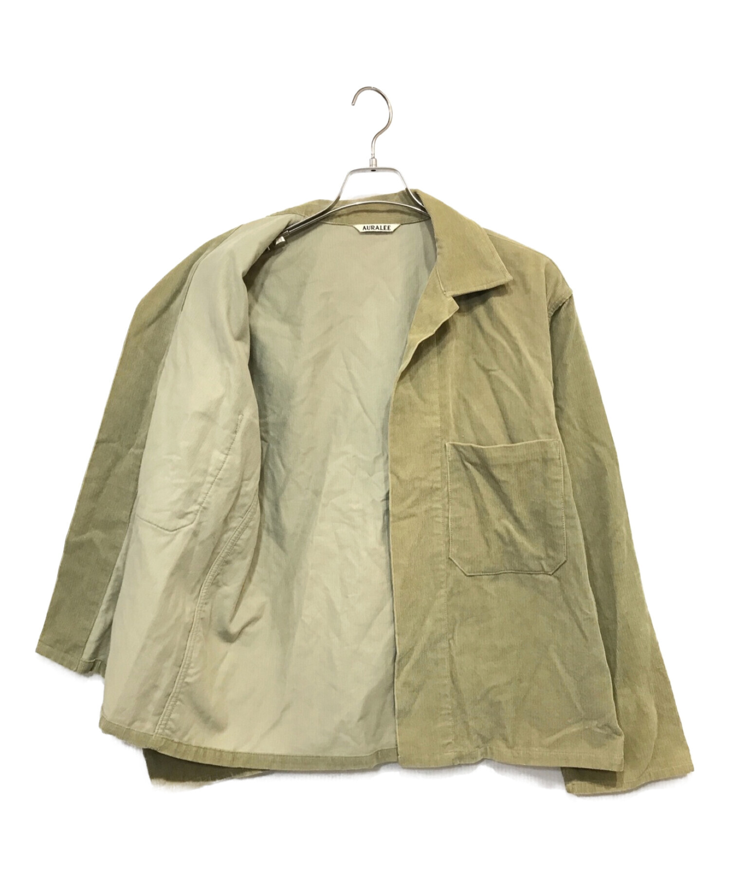 中古・古着通販】AURALEE (オーラリー) WASHED CORDUROY SHIRTS JACKET