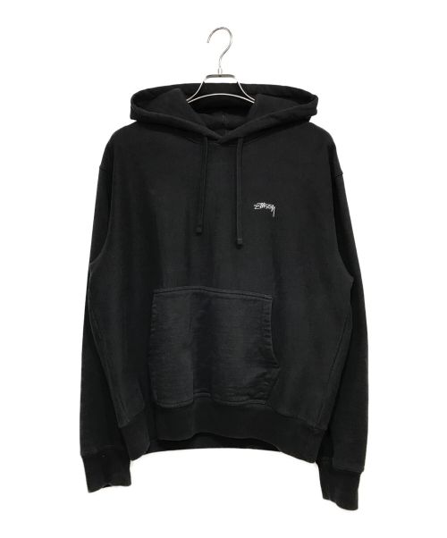 中古・古着通販】stussy (ステューシー) OVERDYED STOCK LOGO HOODIE