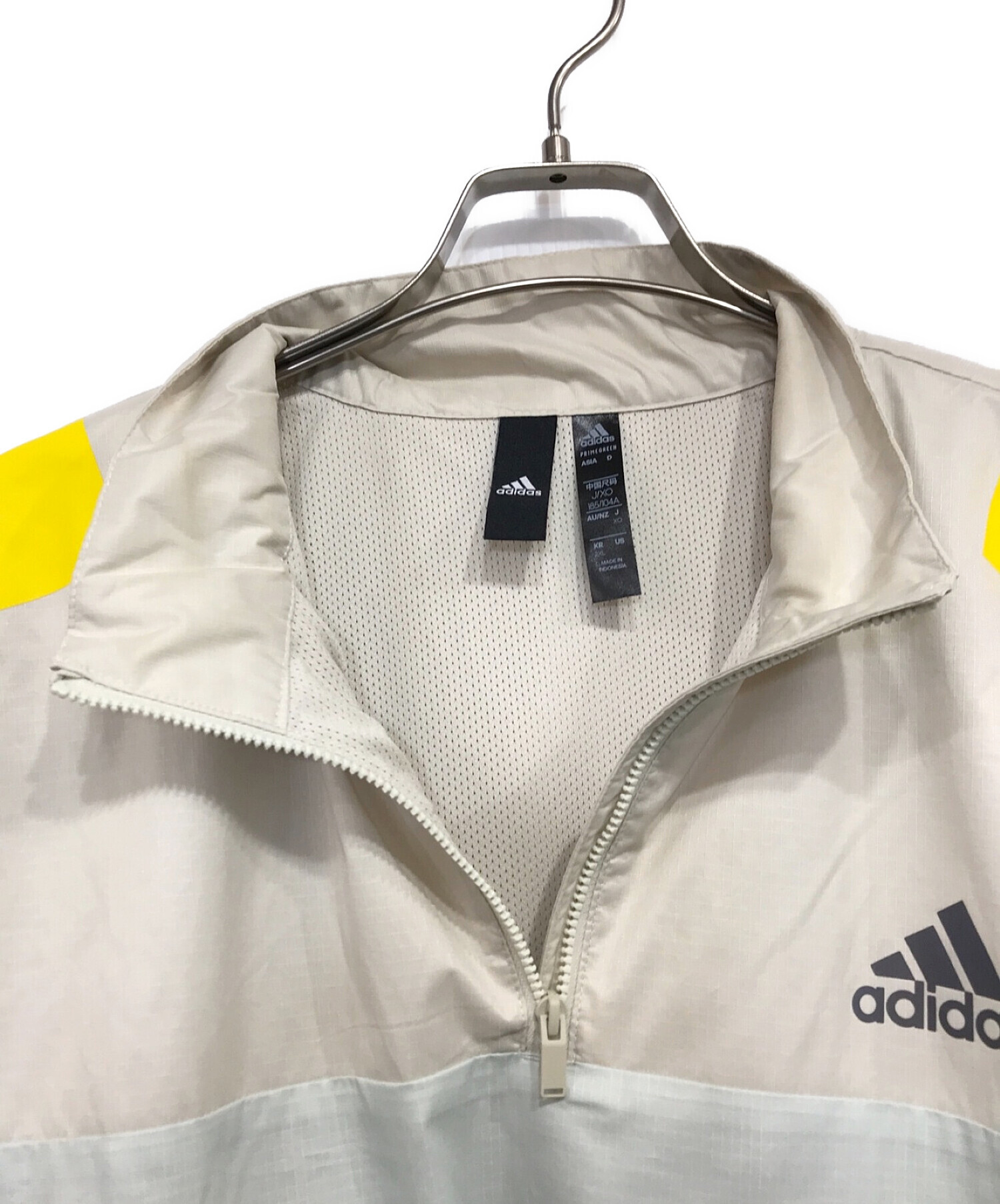 adidas (アディダス) Mountain Graphic Half-Zip　マウンテングラフィック ハーフジップ ベージュ サイズ:SIZE  2XL