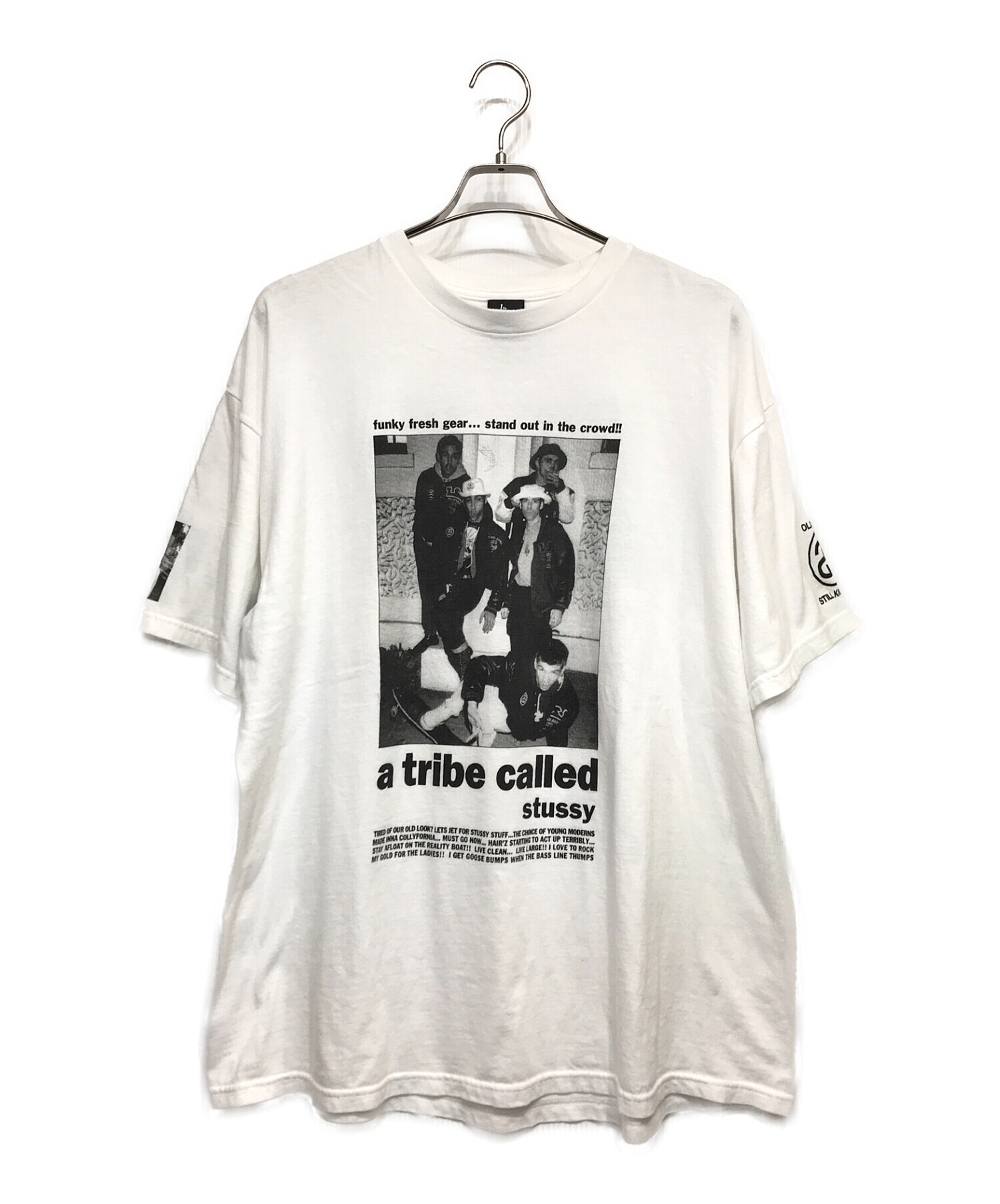 stussy (ステューシー) プリントTシャツ ホワイト サイズ:SIZE XL