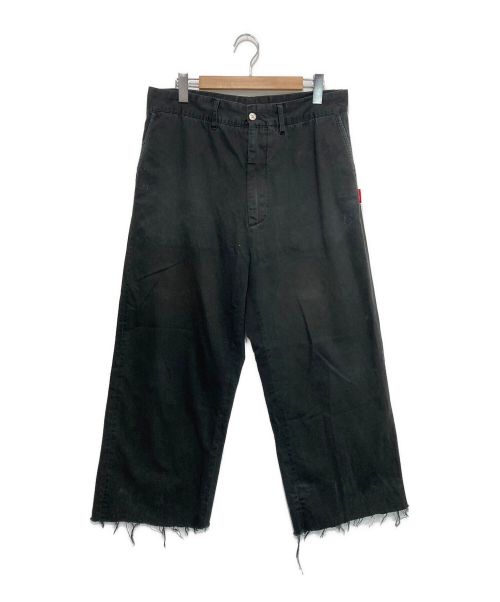 【中古・古着通販】PEACEMINUSONE (ピースマイナスワン) PMO WORK PANTS ブラック サイズ:-｜ブランド・古着通販  トレファク公式【TREFAC FASHION】スマホサイト