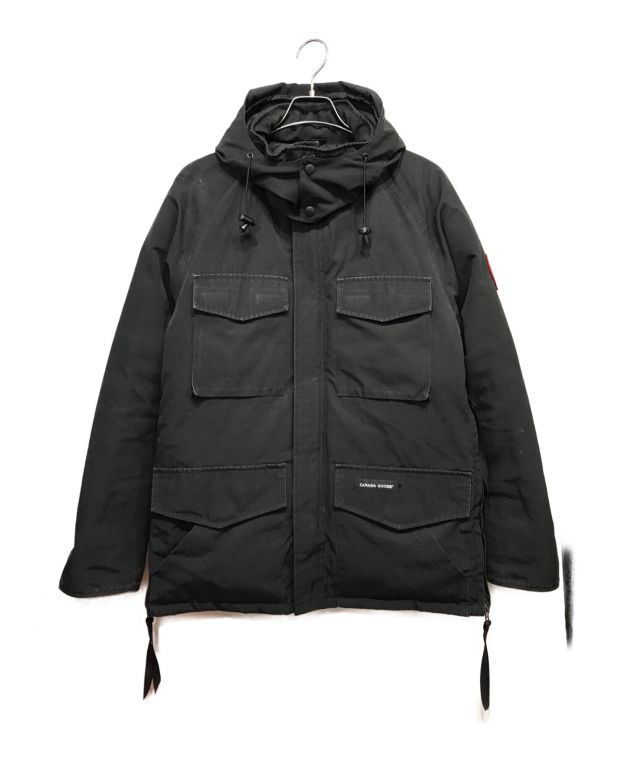 中古・古着通販】CANADA GOOSE (カナダグース) カムループス ダウンジャケット ブラック サイズ:L｜ブランド・古着通販  トレファク公式【TREFAC FASHION】スマホサイト