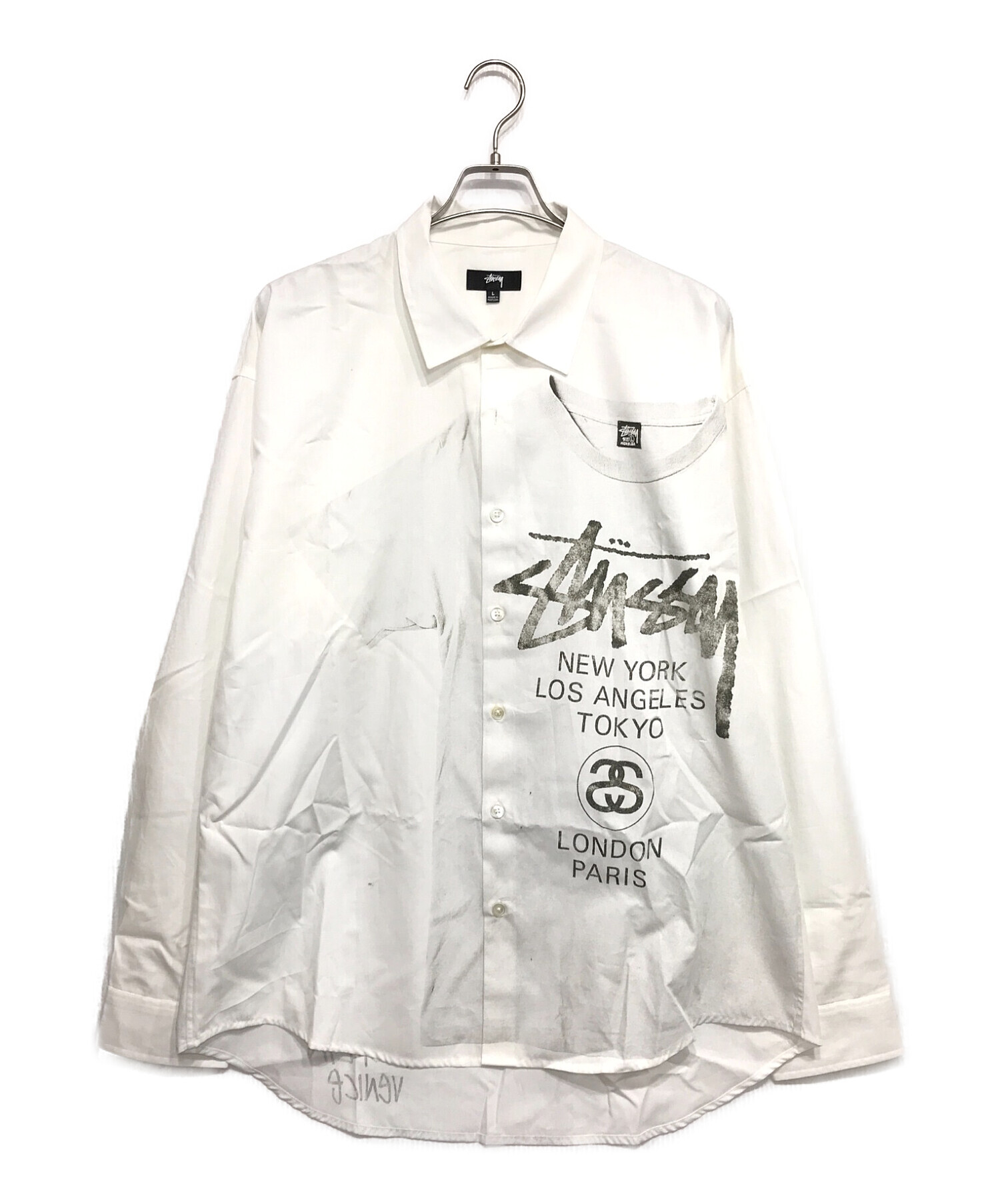 Stussy(ステューシー) 22ss Classic Oxford Shirt メンズ JPN：XL 中古 古着 0723 - メンズファッション