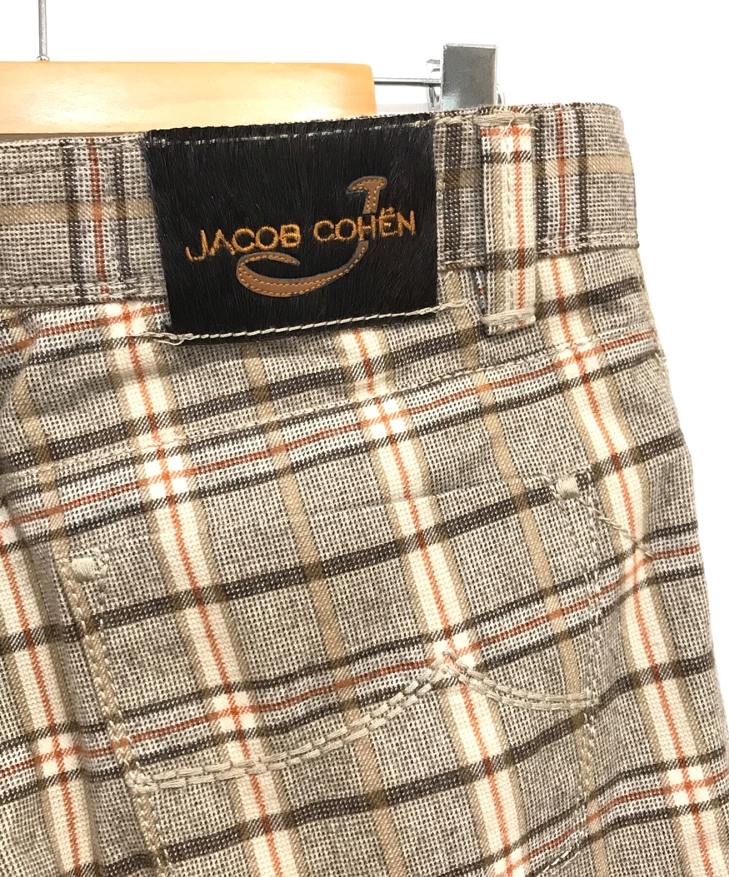 中古・古着通販】JACOB COHEN (ヤコブコーエン) チェックパンツ