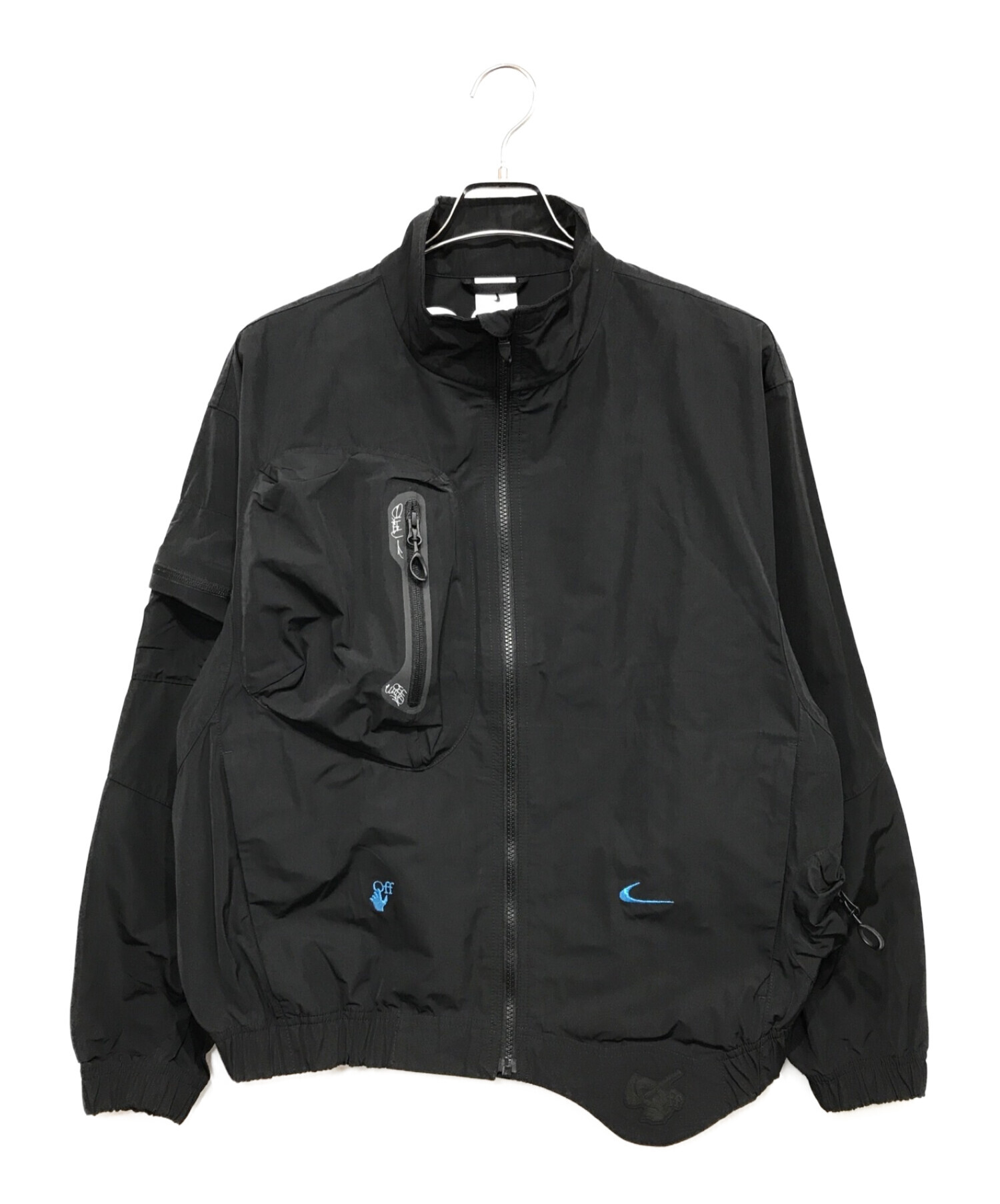 NIKE (ナイキ) OFFWHITE (オフホワイト) TRACKSUIT セットアップ ブラック サイズ:Ｓ