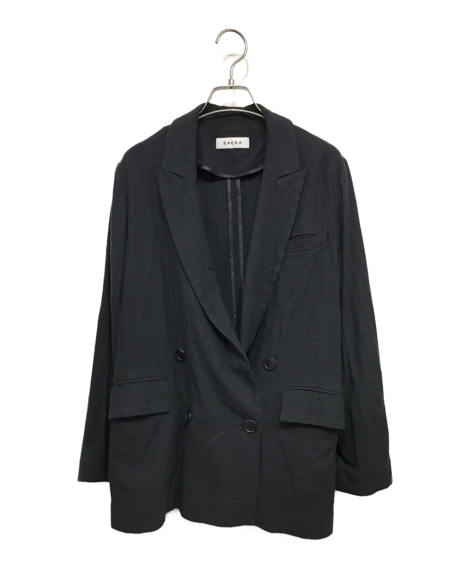 中古・古着通販】SACRA (サクラ) SILK COTTON JACKET シルク コットン