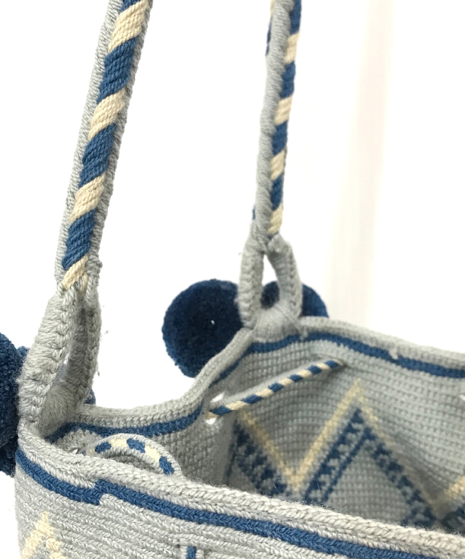 HILO SAGRADO (ヒロ サグラド) wayuu bag　ワユーバッグ グレー