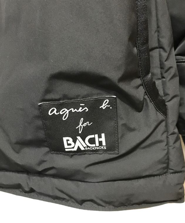 agnes b (アニエスベー) BACH (バッハ) コラボ中綿ジャケット ブラック サイズ:SIZE XL