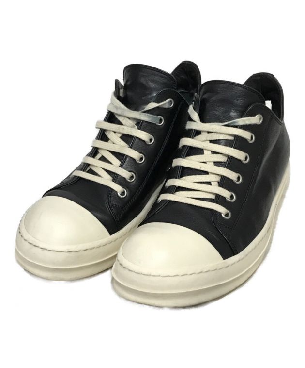 中古・古着通販】RICK OWENS (リック オウエンス) LPO LOW SNEAKERS ホワイト×ブラック サイズ:40｜ブランド・古着通販  トレファク公式【TREFAC FASHION】スマホサイト