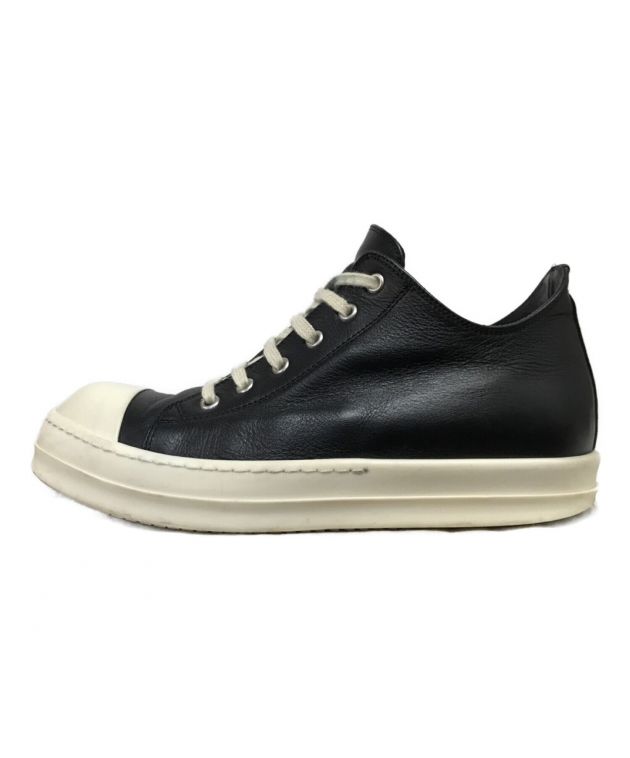 中古・古着通販】RICK OWENS (リック オウエンス) LPO LOW SNEAKERS ホワイト×ブラック サイズ:40｜ブランド・古着通販  トレファク公式【TREFAC FASHION】スマホサイト