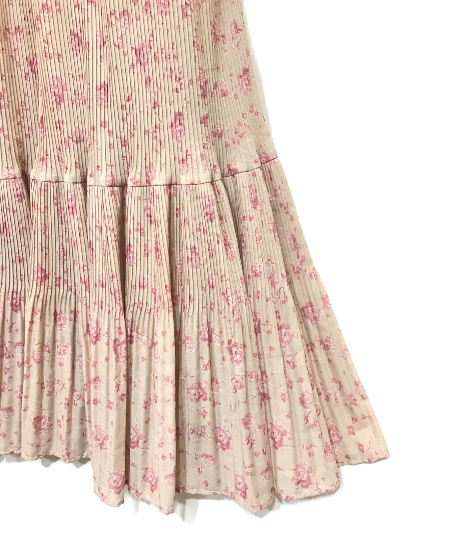 中古・古着通販】HER LIP TO (ハーリップトゥ) Pleated Floral Midi