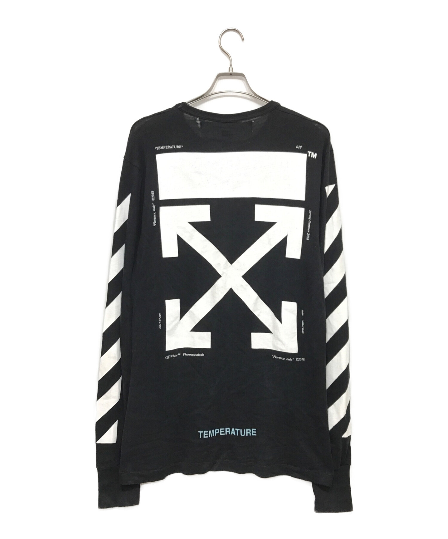 中古・古着通販】OFFWHITE (オフホワイト) DIAG MONALISA L/S