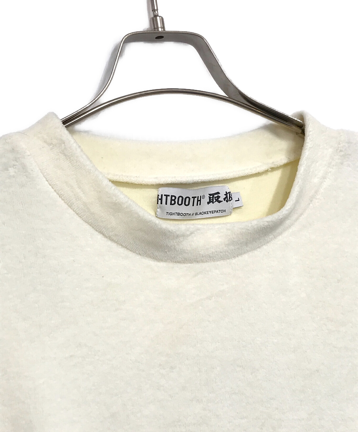 【国内全数検品】BlackEyePatch Tightbooth tee white M Tシャツ/カットソー(半袖/袖なし)