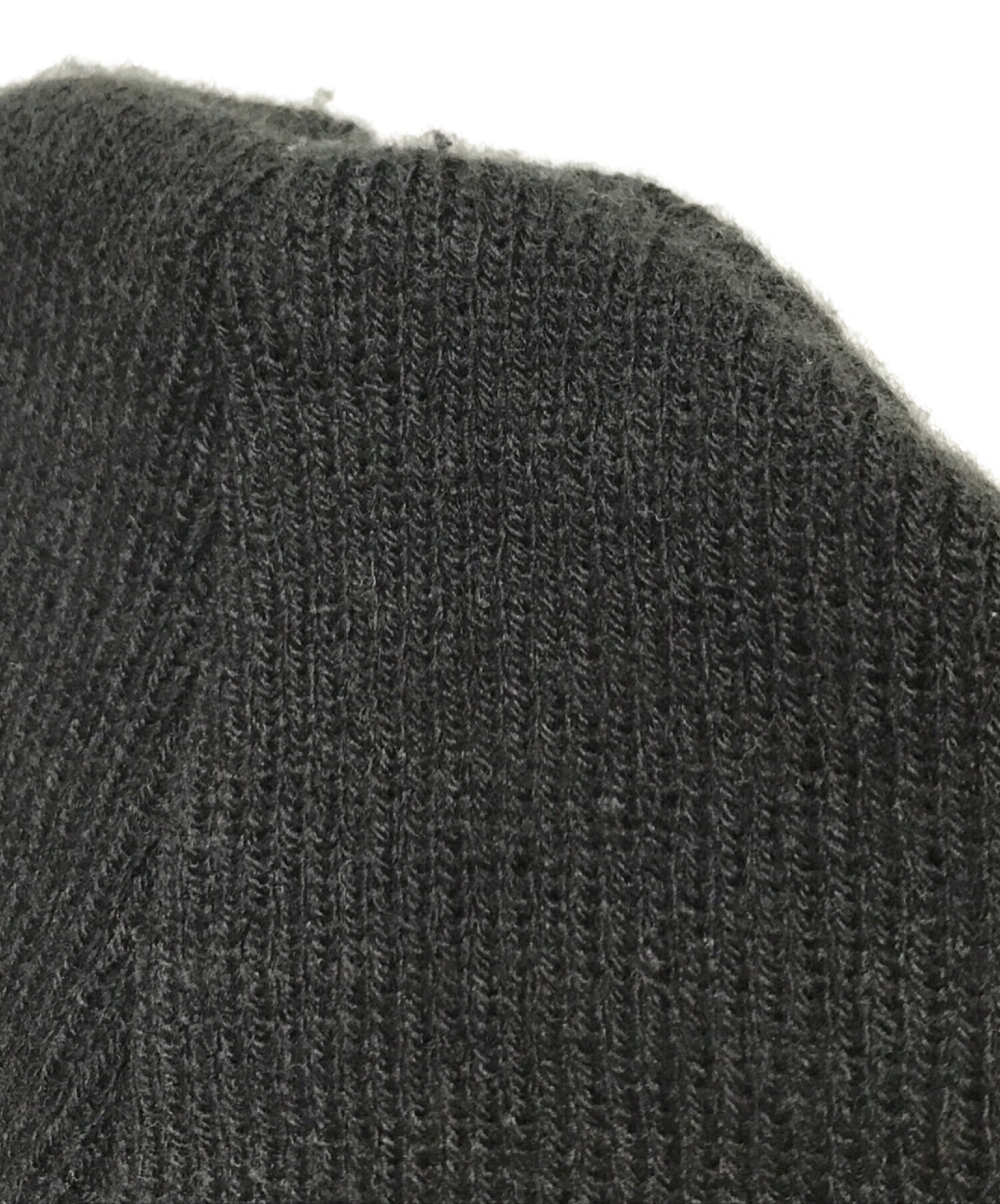 stussy (ステューシー) NIKE (ナイキ) Cuff Beanie Black NIKE コラボビーニー ブラック