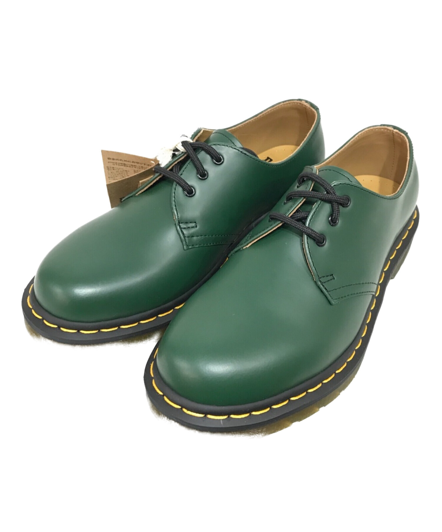 Dr.Martens (ドクターマーチン) 1461 ブーツ グリーン サイズ:UK6