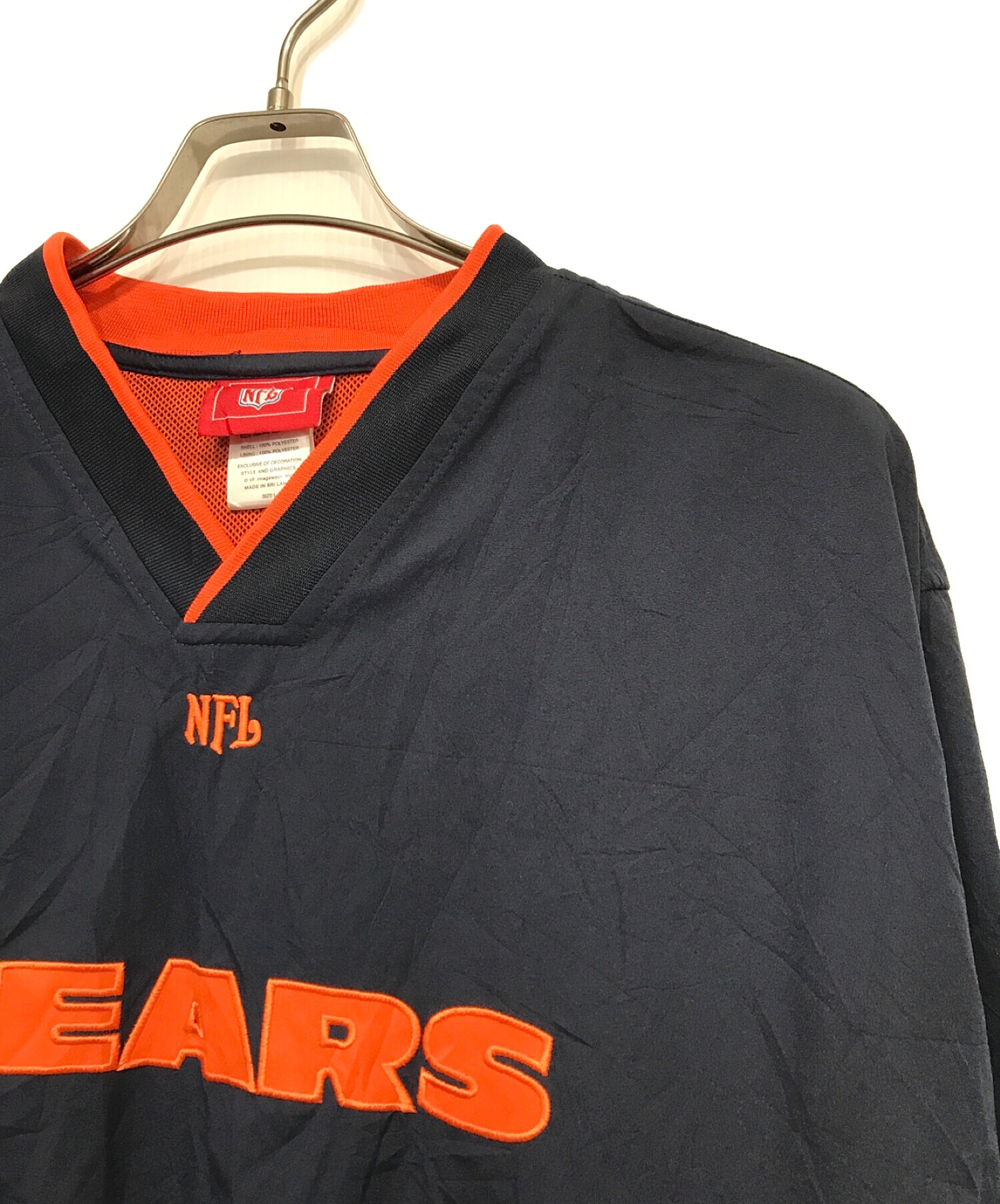 NFL (エヌエフエル) プルオーバージャケット ネイビー サイズ:SIZE L