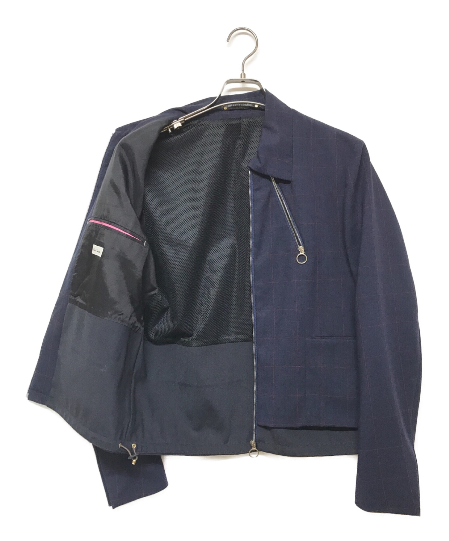 中古・古着通販】PAUL SMITH (ポールスミス) ウールジップアップジャケット ネイビー サイズ:M｜ブランド・古着通販  トレファク公式【TREFAC FASHION】スマホサイト