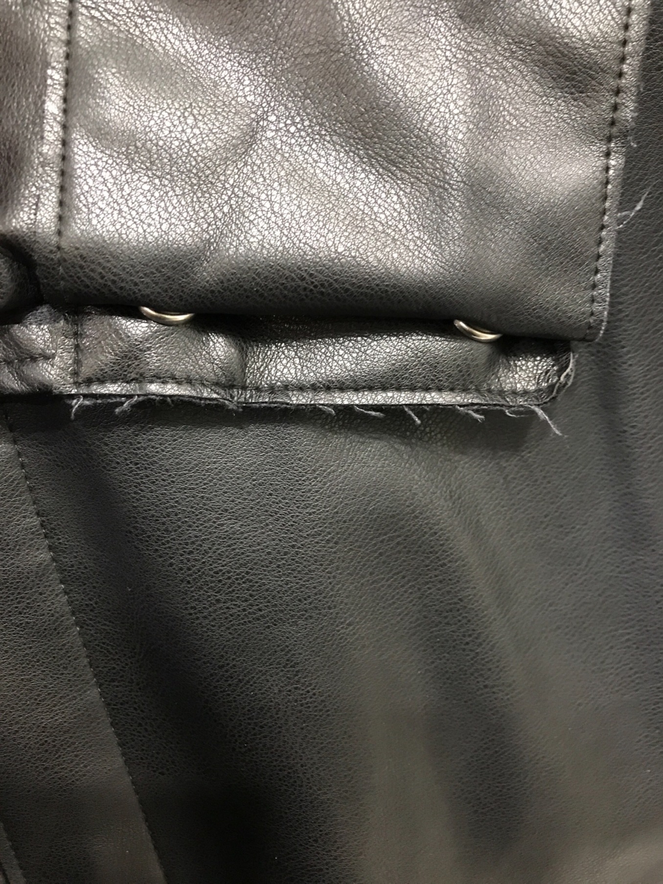 中古・古着通販】ENOF (イナフ) fake leather shirt エコレザーシャツ ...