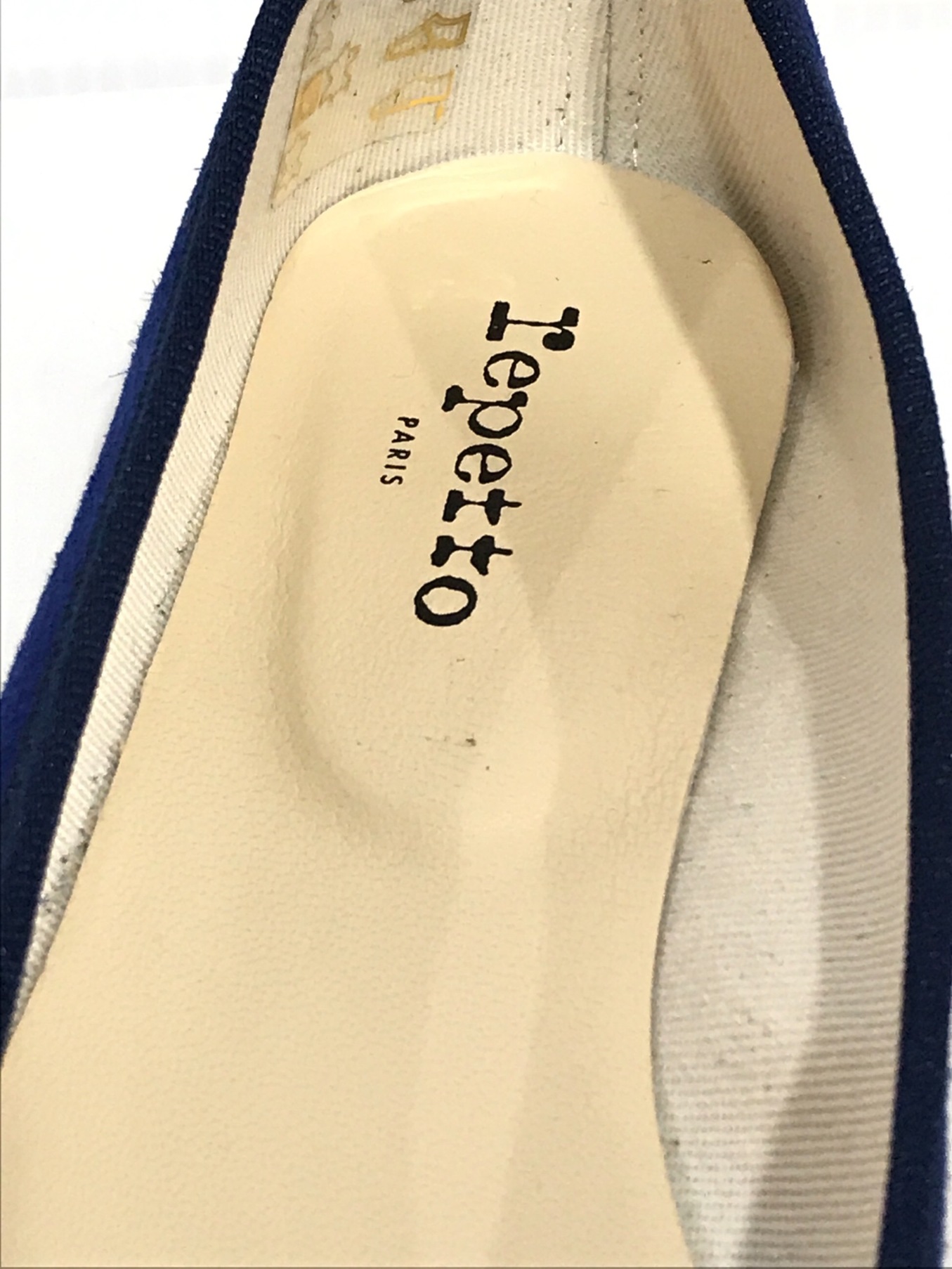 中古・古着通販】repetto (レペット) ポインテッドトゥ バレエ シューズ ブルー サイズ:3｜ブランド・古着通販 トレファク公式【TREFAC  FASHION】スマホサイト