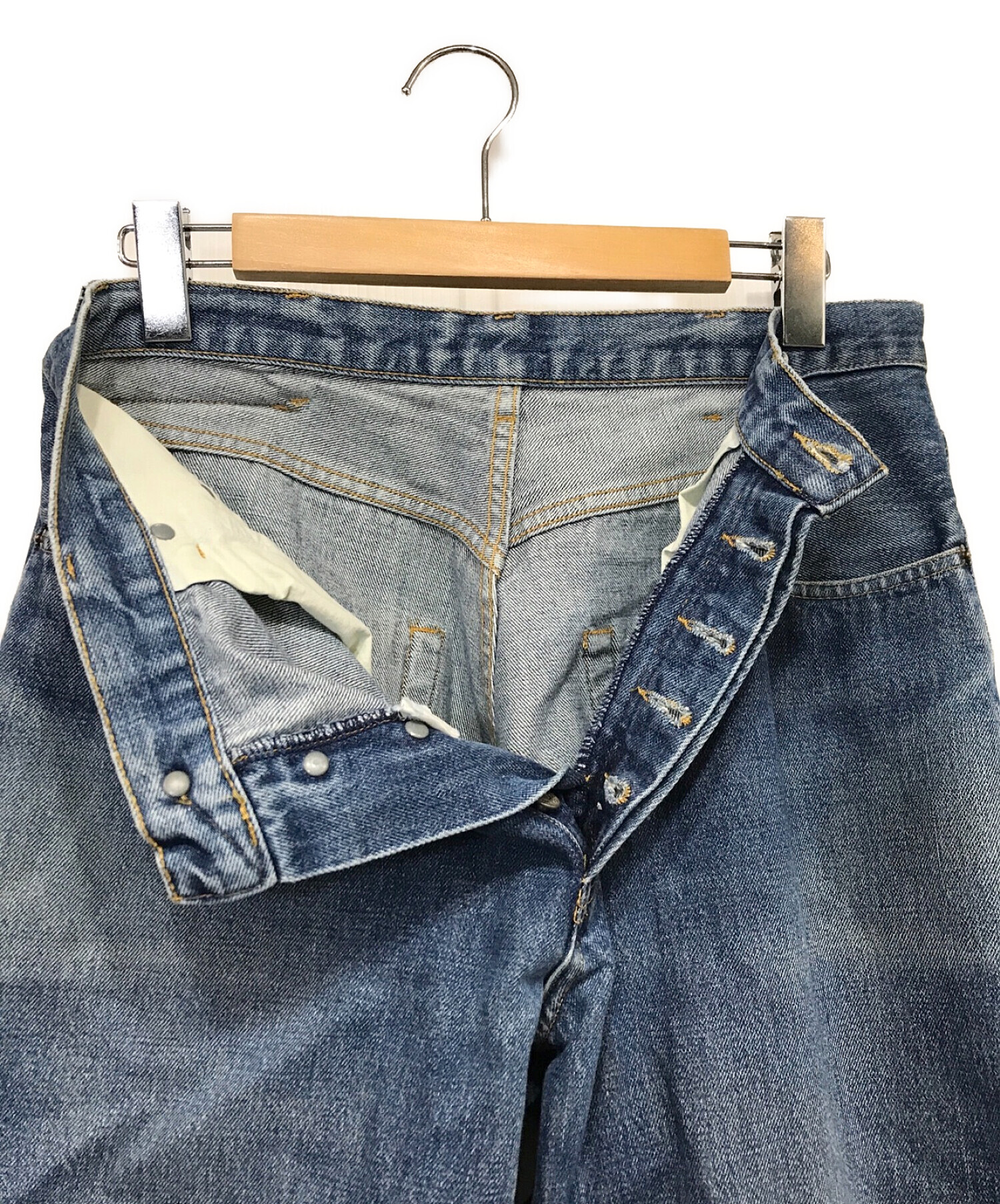 中古・古着通販】RRL (ダブルアールエル) USA製 赤耳デニムパンツ