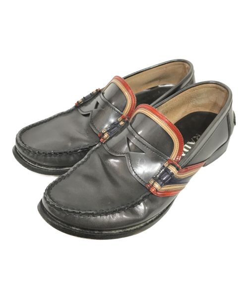 中古・古着通販】PRADA (プラダ) ローファー ブラウン サイズ:6