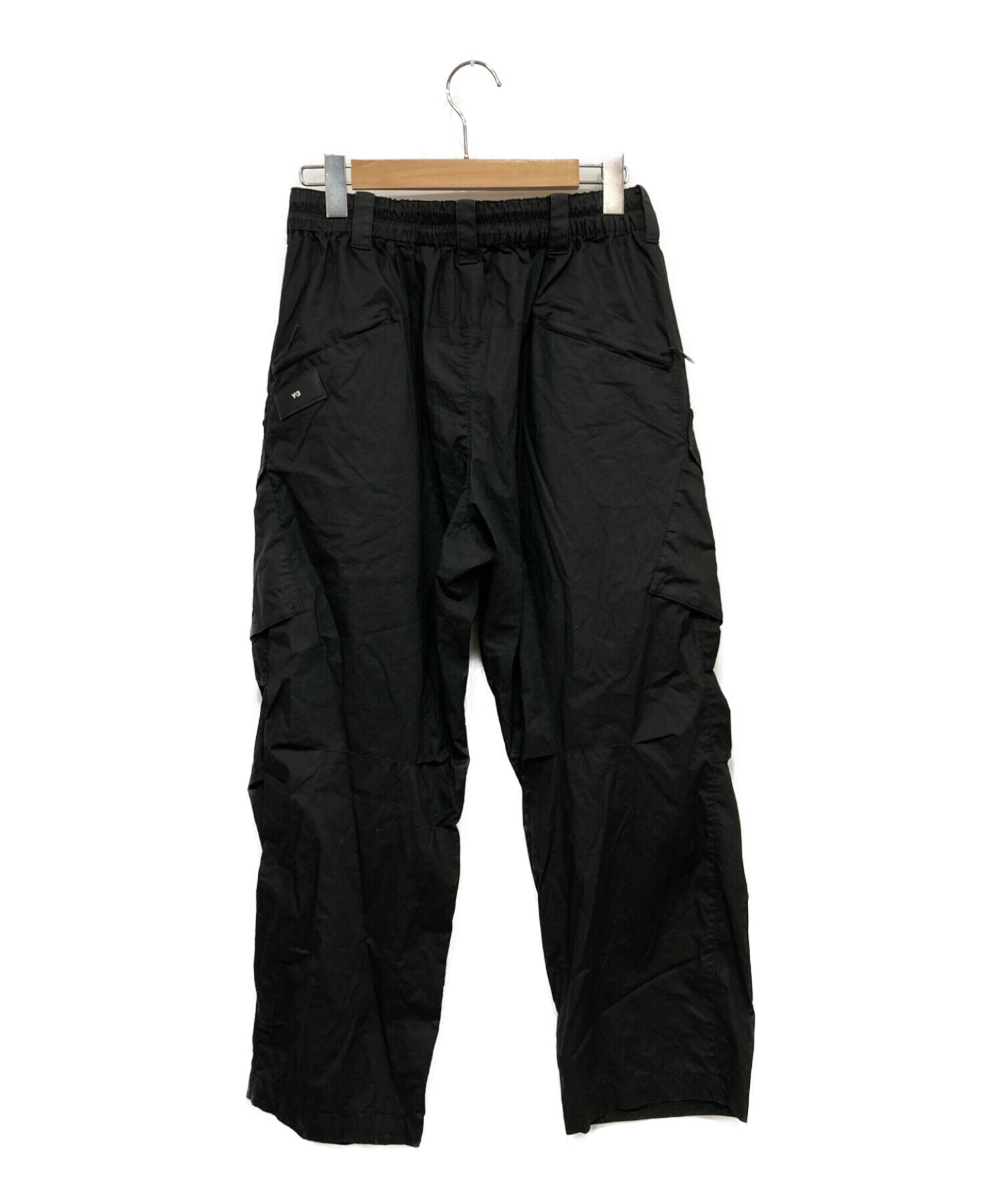 中古・古着通販】Y-3 (ワイスリー) RIPSTOP PANTS ブラック サイズ:Ｓ