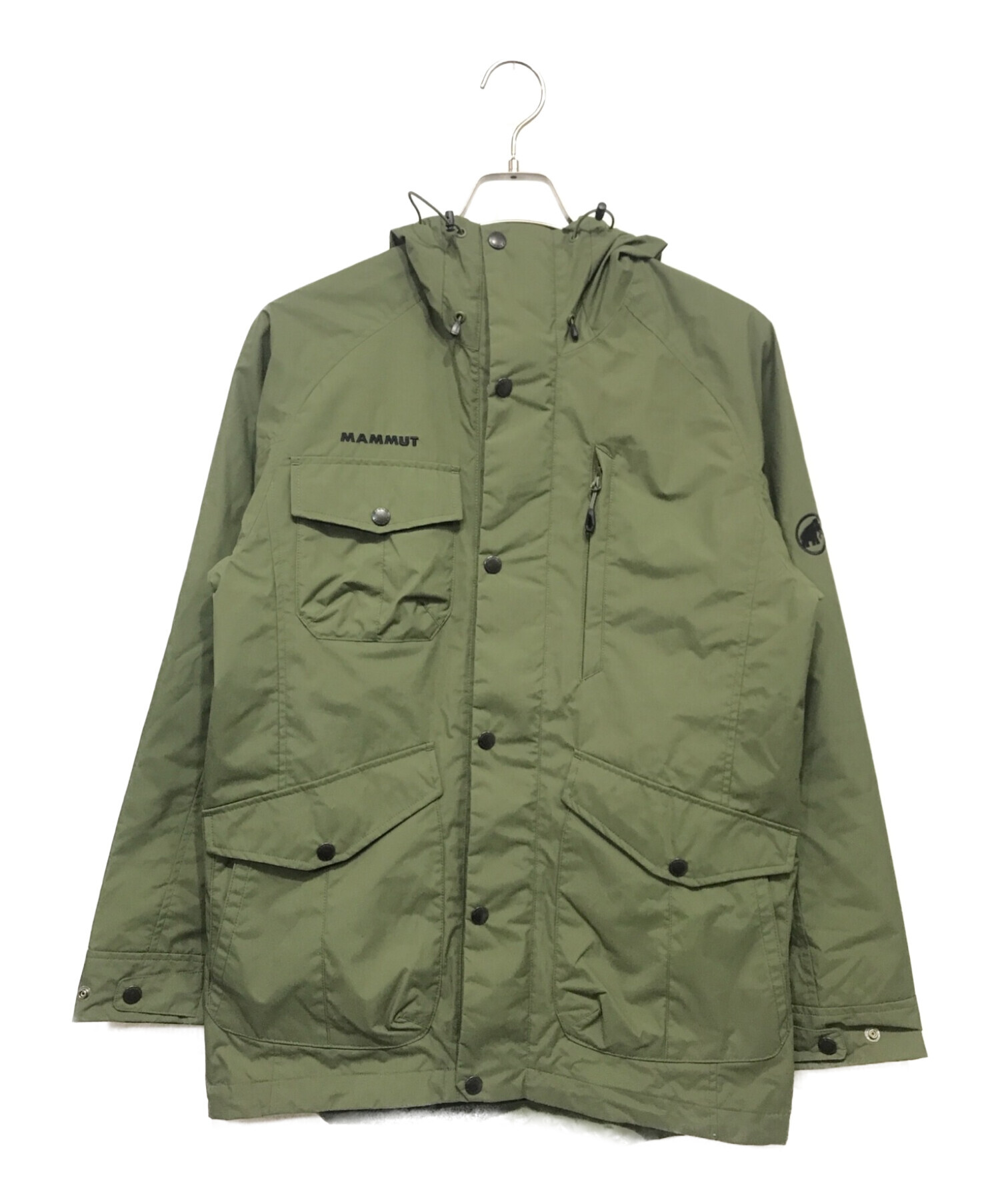 MAMMUT (マムート) Mountain SO Parka AF Men’s マウンテン パーカー オリーブ サイズ:ASIA M