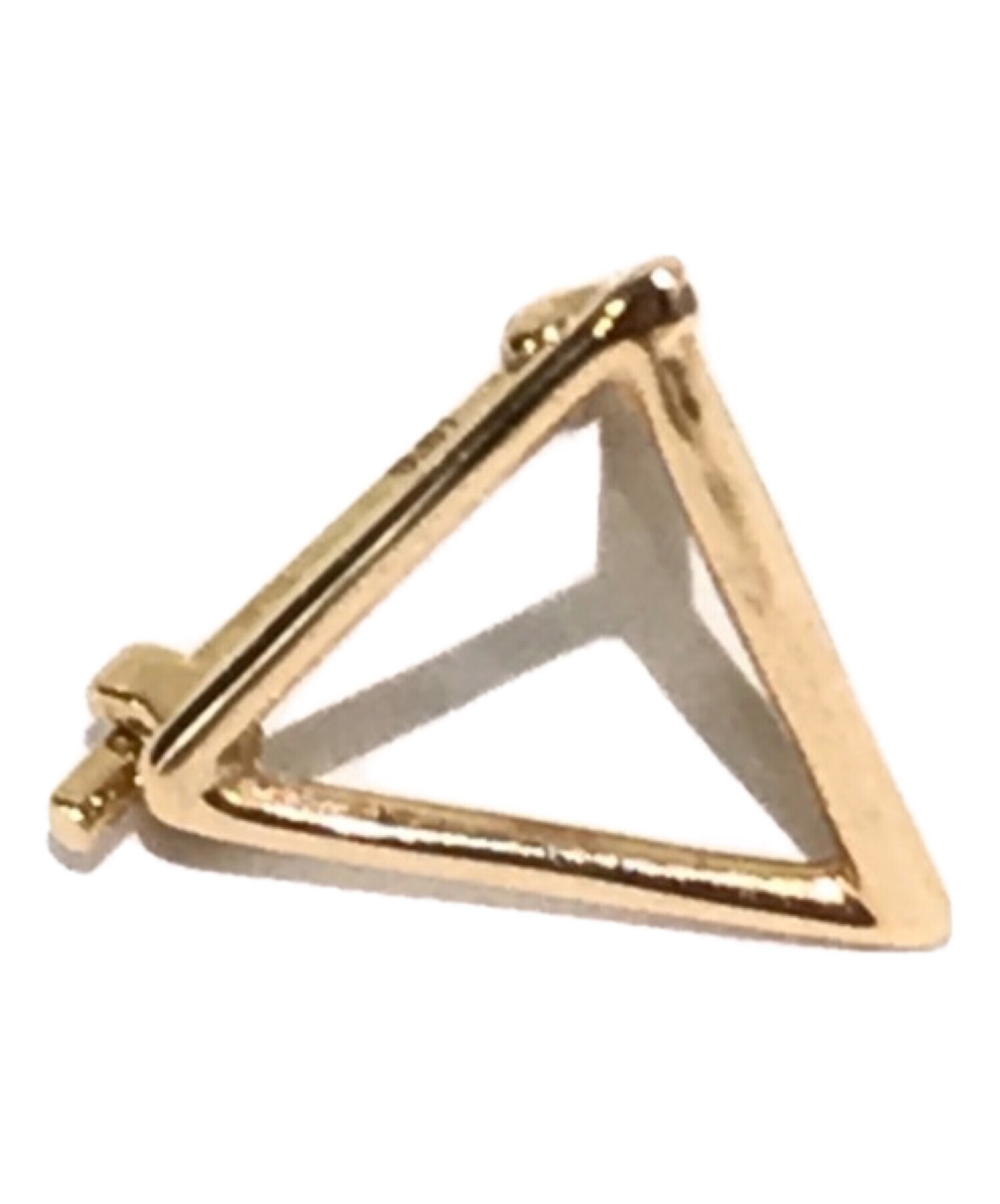 shihara (シハラ) Diamond Triangle Pierce 10 トライアングル ピアス ゴールド