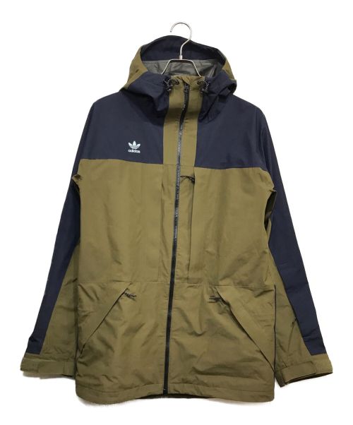 中古・古着通販】adidas (アディダス) GORE-TEX ゴアテックス スノーボードウェア ジャケット オリーブ×ネイビー  サイズ:M｜ブランド・古着通販 トレファク公式【TREFAC FASHION】スマホサイト