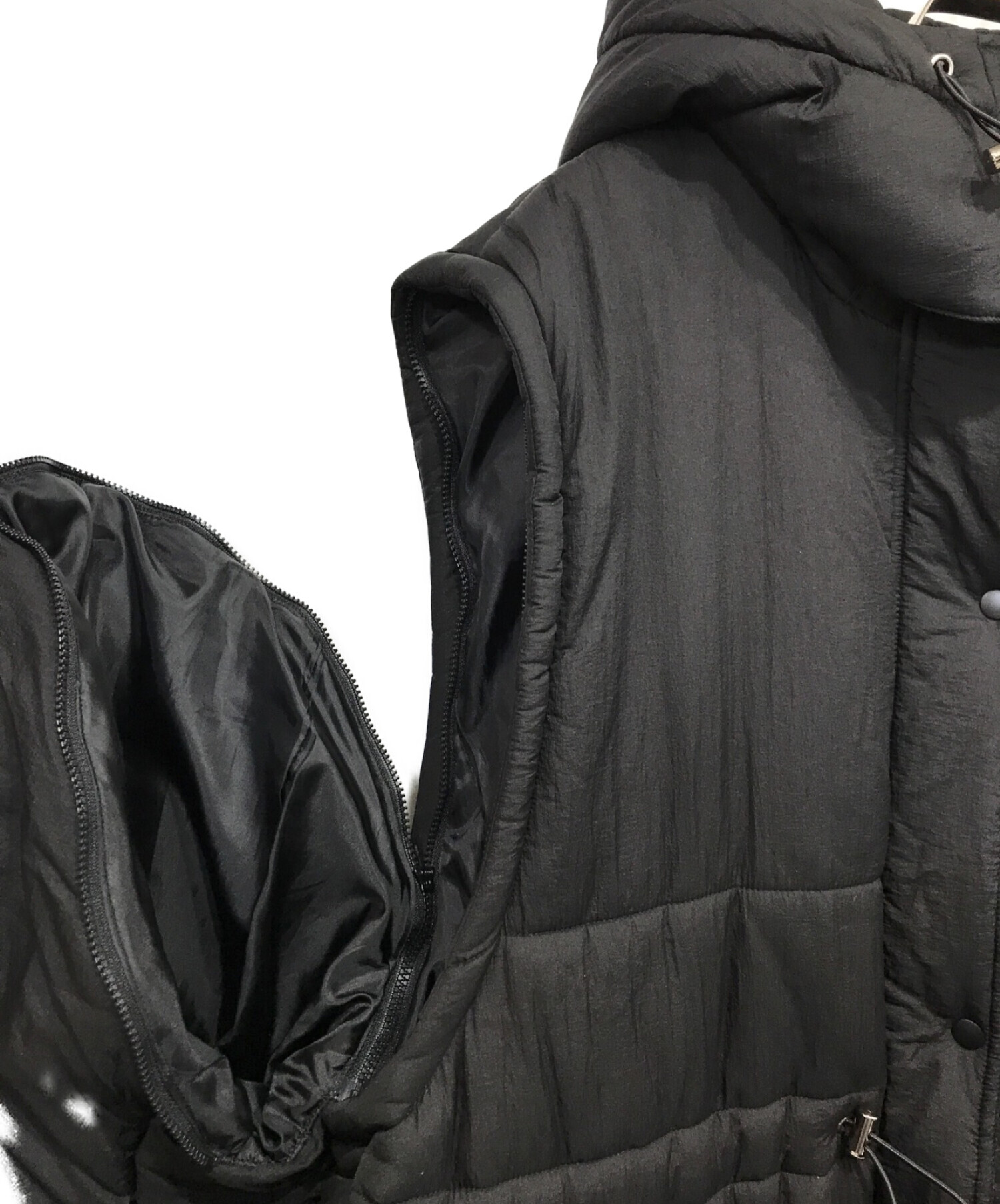MAISON SPECIAL (メゾンスペシャル) Multiway Puffer Blouson 中綿ジャケット ブラック サイズ:FREE