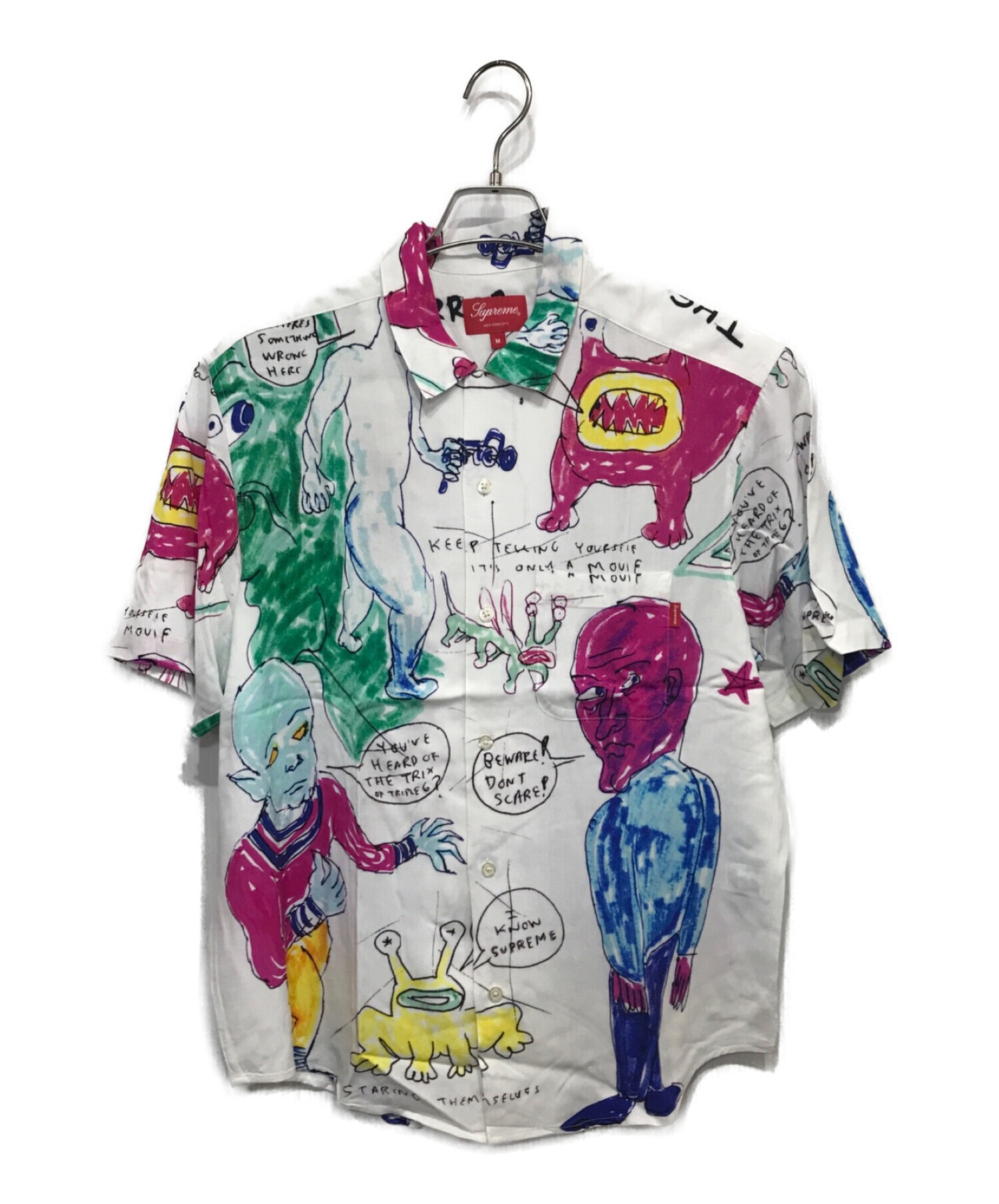 トップスsupreme Daniel Johnston Rayon Shirt - everestgranite.ca