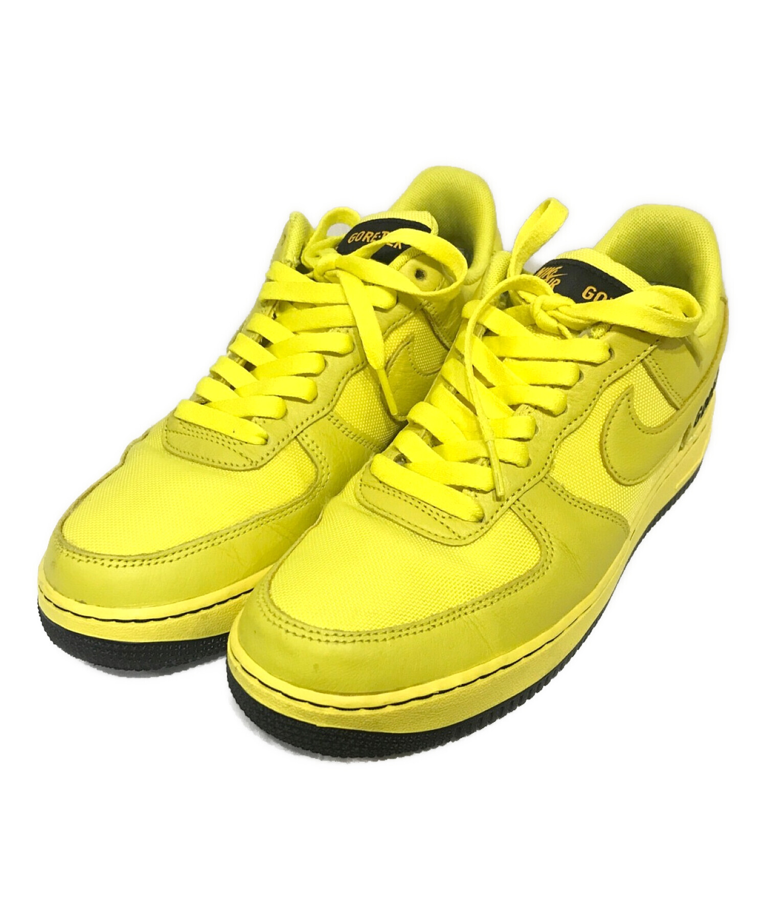 中古・古着通販】NIKE (ナイキ) AIR FORCE 1 GTX GORE-TEX YELLOW