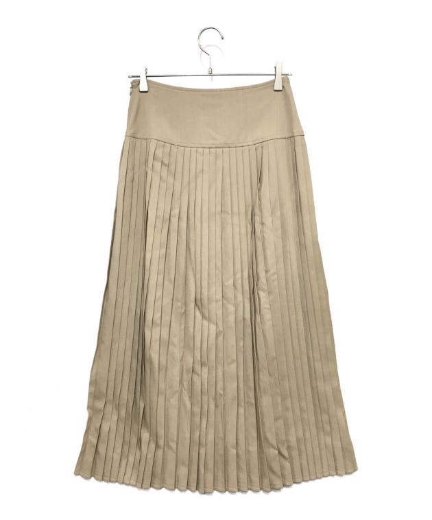 中古・古着通販】AURALEE (オーラリー) SUPER FINE TROPICAL WOOL PLEATED SKIRT プリーツスカート  ベージュ サイズ:1｜ブランド・古着通販 トレファク公式【TREFAC FASHION】スマホサイト