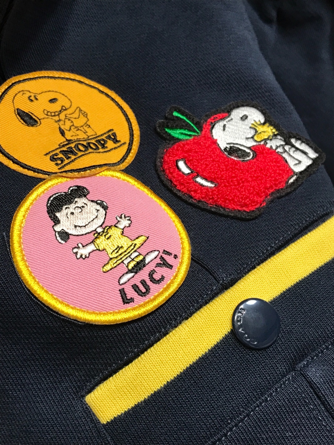 中古・古着通販】COACH (コーチ) PEANUTS (ピーナッツ) スウェットカーディガン ネイビー サイズ:S｜ブランド・古着通販  トレファク公式【TREFAC FASHION】スマホサイト