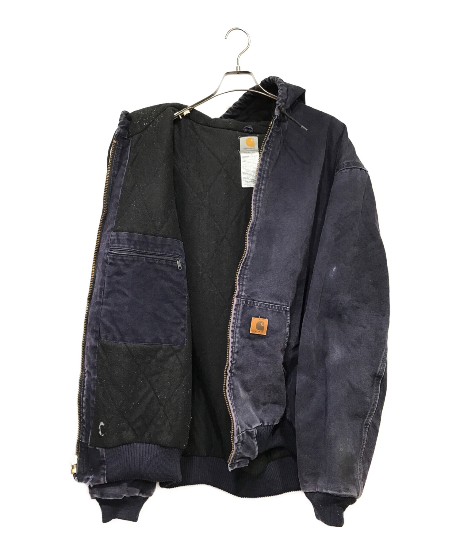 中古・古着通販】CarHartt (カーハート) アクティブパーカー ネイビー